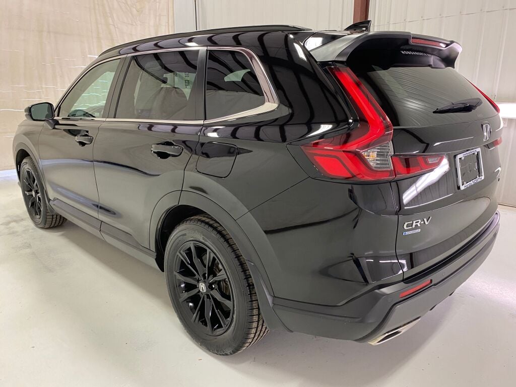 2024 Honda CR-V Hybrid Sport-L Crystal Black Pearl at Honda North