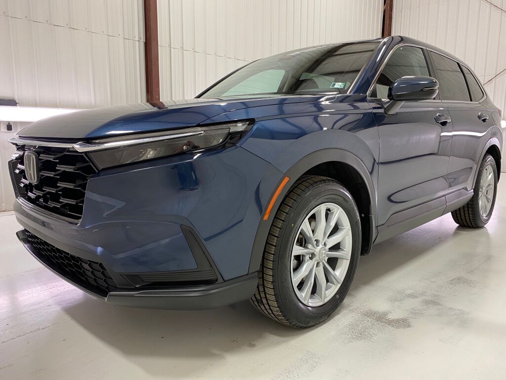 2024 Honda CR-V EX Canyon River Blue Metallic at Rochrich Mazda
