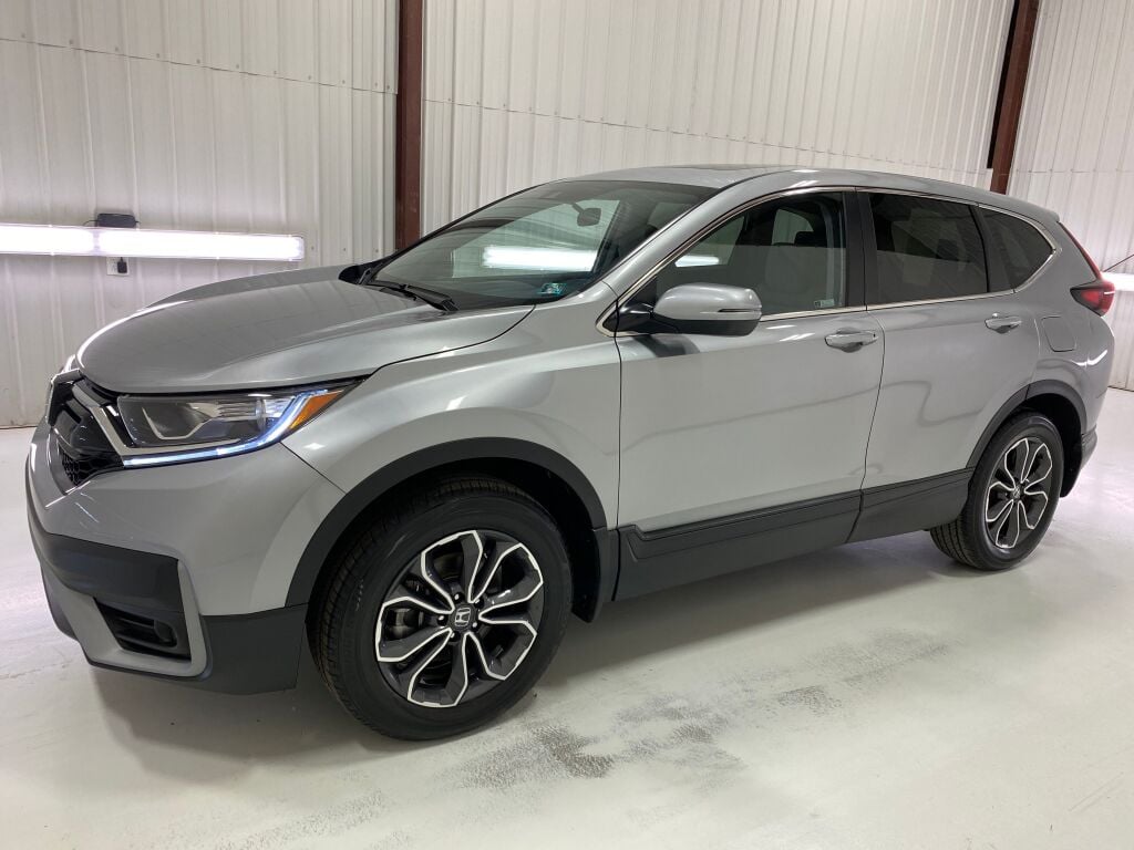 2021 Honda CR-V EX Lunar Silver Metallic at Honda North