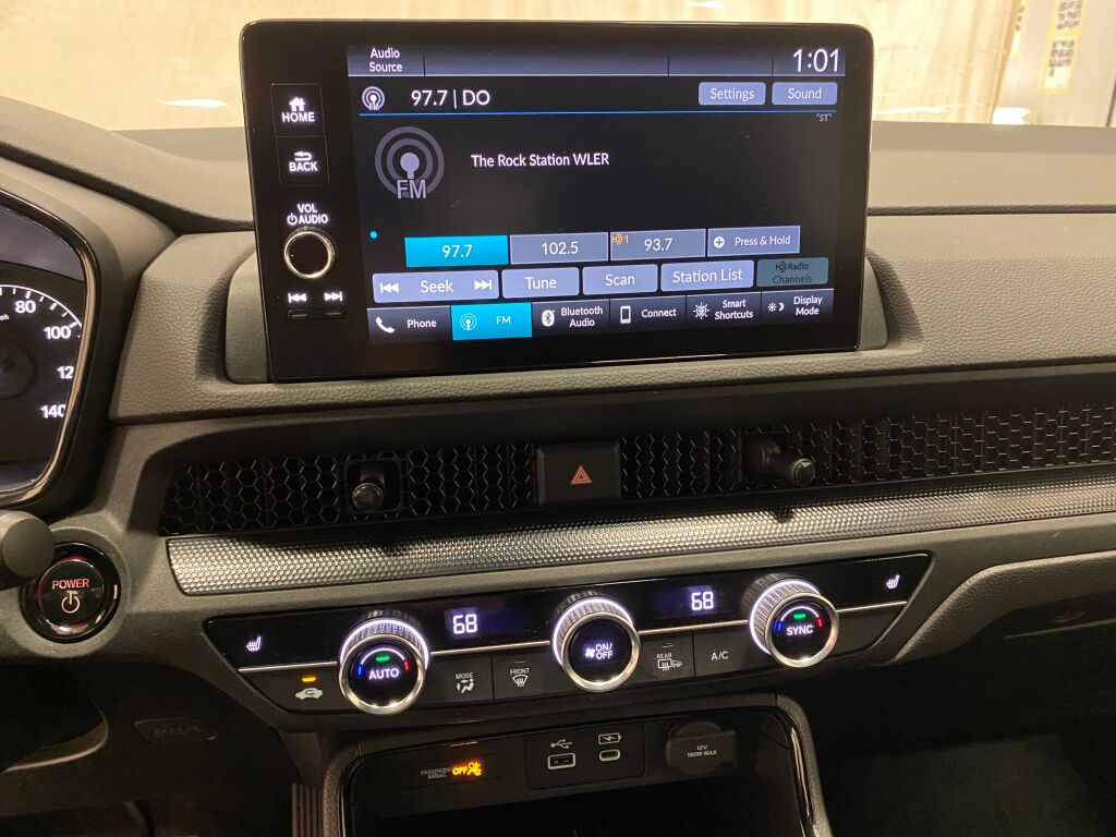 2024 Honda CR-V Hybrid Sport-L Crystal Black Pearl at Honda North