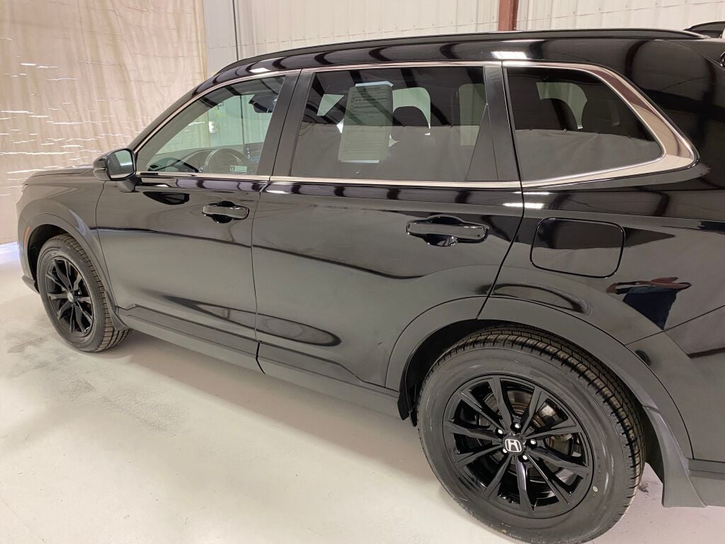 2024 Honda CR-V Hybrid Sport-L Crystal Black Pearl at Honda North