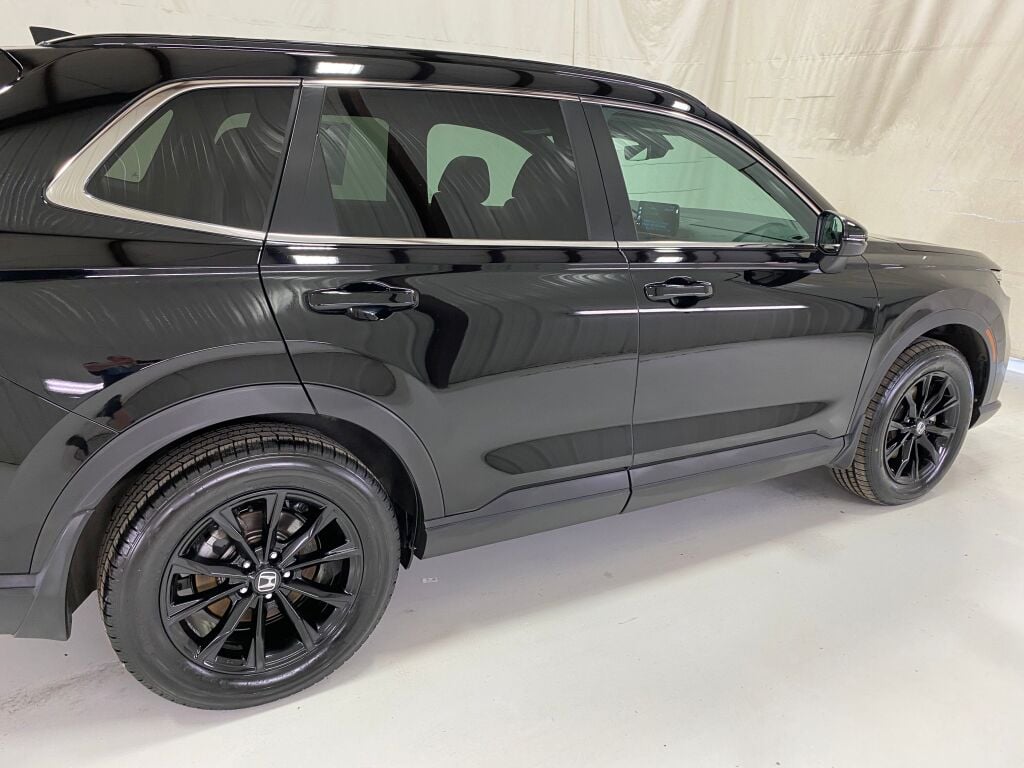 2024 Honda CR-V Hybrid Sport-L Crystal Black Pearl at Honda North