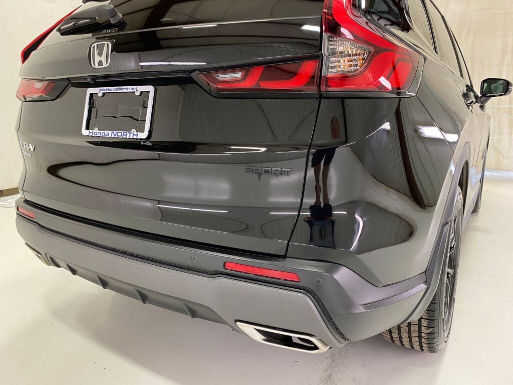 2024 Honda CR-V Hybrid Sport-L Crystal Black Pearl at Honda North