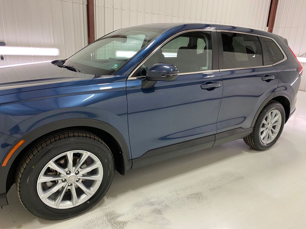 2024 Honda CR-V EX Canyon River Blue Metallic at Rochrich Mazda