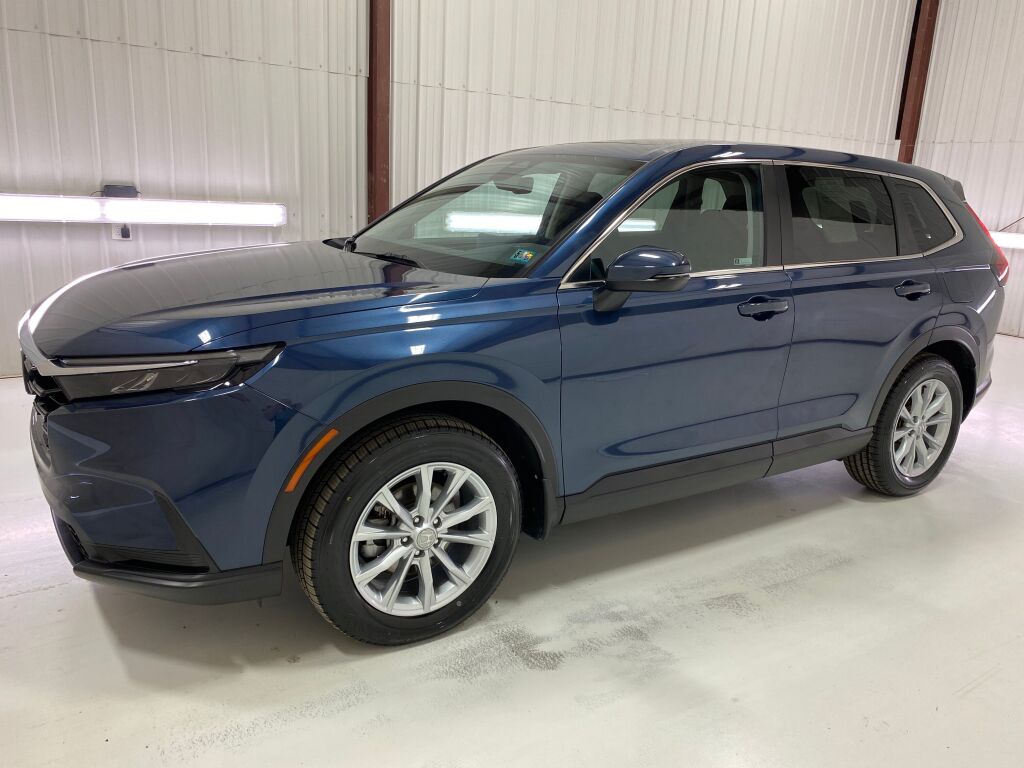 2024 Honda CR-V EX Canyon River Blue Metallic at Rochrich Mazda