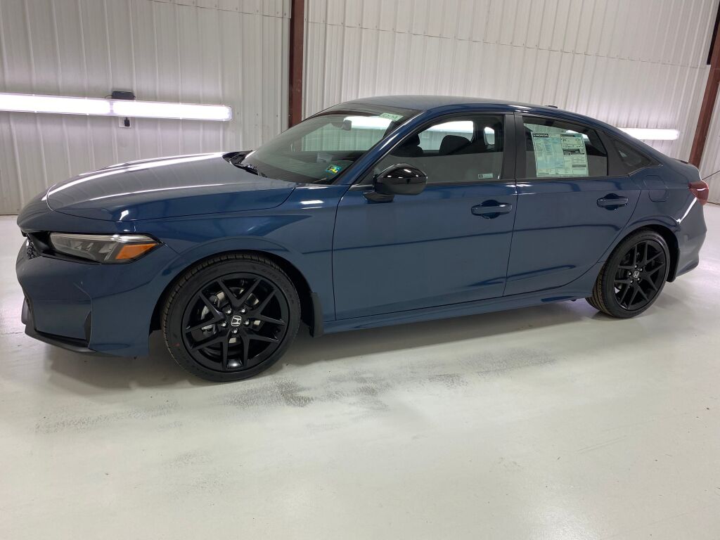 2026 Honda Civic Sedan Sport BLUE LAGOON at Honda North