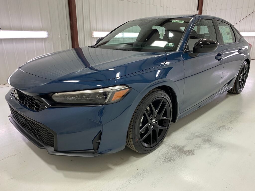 2026 Honda Civic Sedan Sport BLUE LAGOON at Honda North