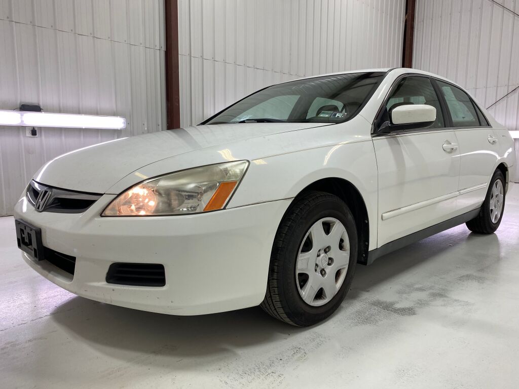 2007 Honda Accord LX Taffeta White at Grove City Ford