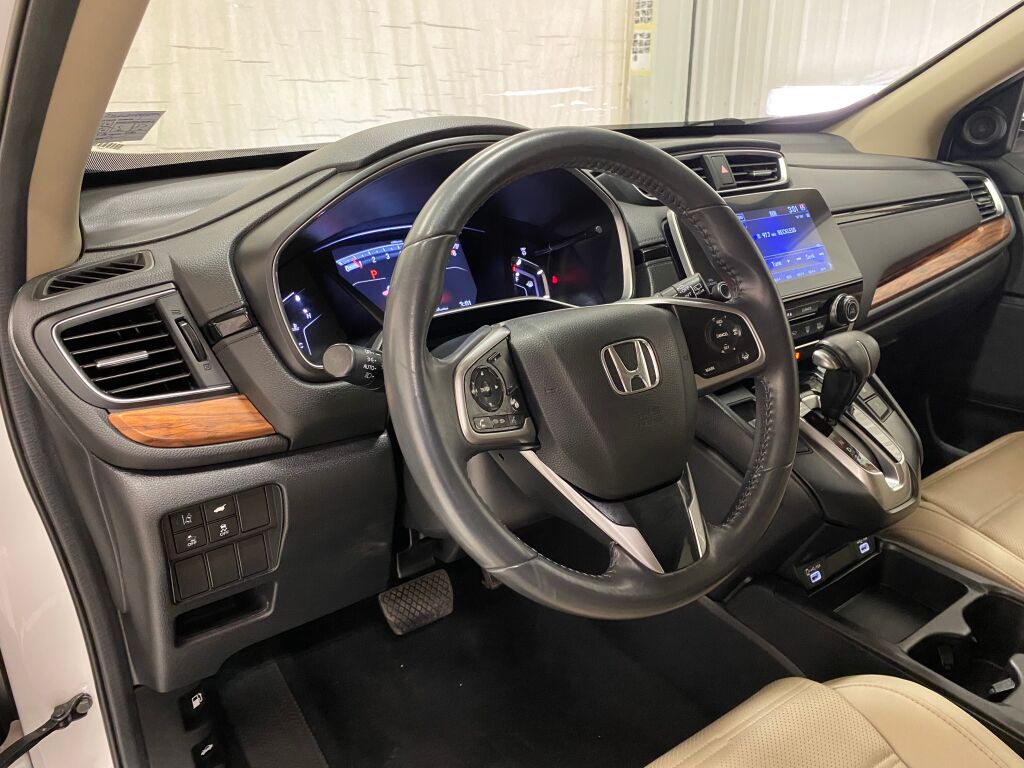 2020 Honda CR-V EX-L Platinum White Pearl at Honda North