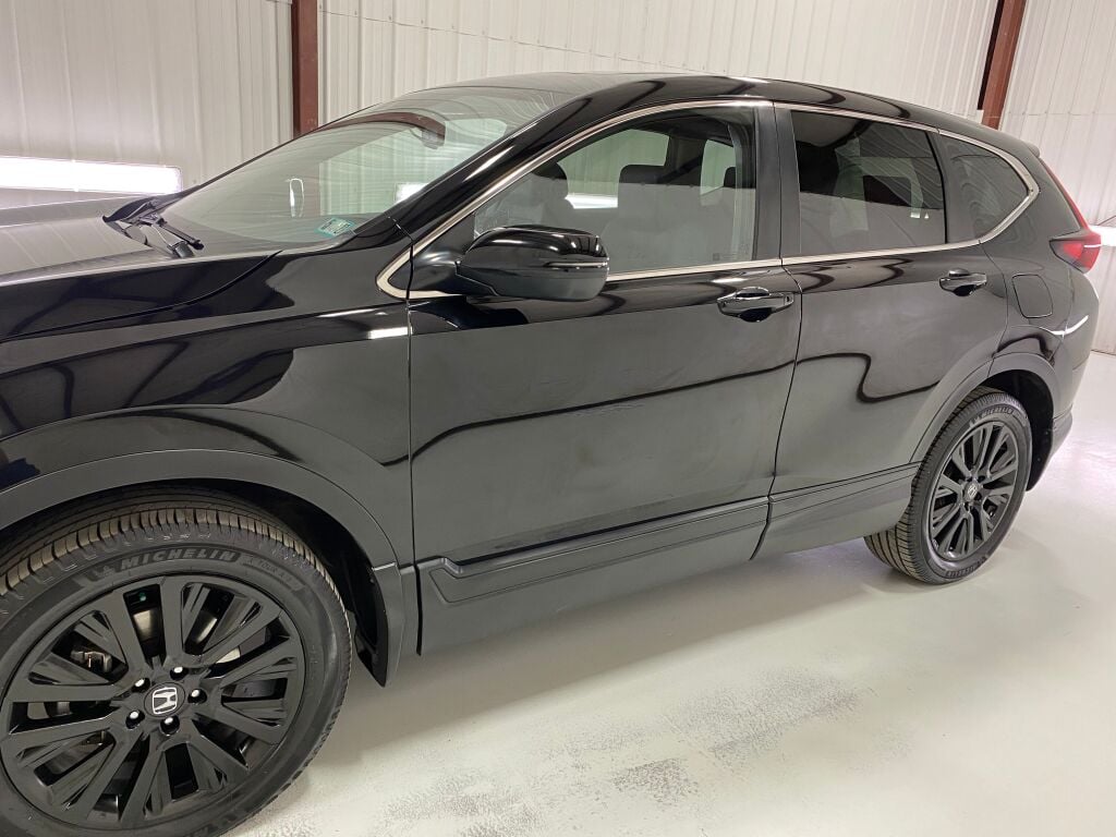2021 Honda CR-V EX-L Crystal Black Pearl at Honda North