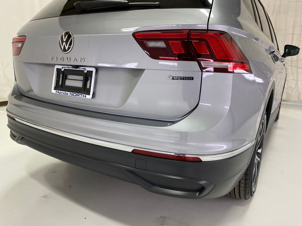 2022 Volkswagen Tiguan 2.0T S Pyrite Silver Metallic at Sutliff Volkswagen