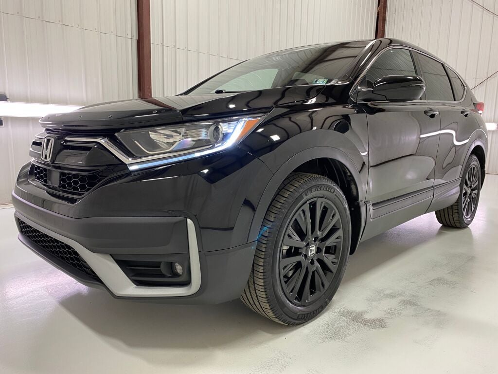 2021 Honda CR-V EX-L Crystal Black Pearl at Honda North