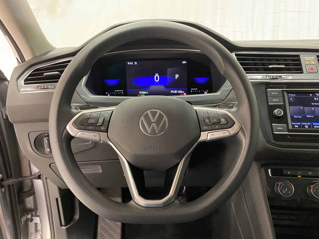 2022 Volkswagen Tiguan 2.0T S Pyrite Silver Metallic at Sutliff Volkswagen