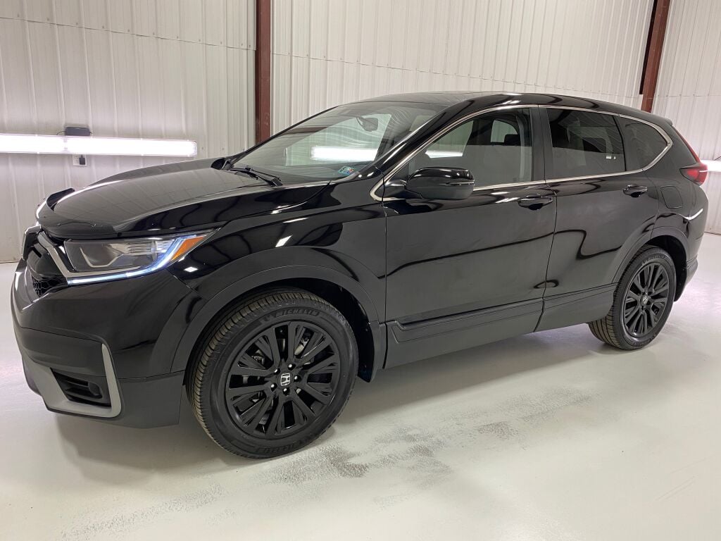 2021 Honda CR-V EX-L Crystal Black Pearl at Honda North