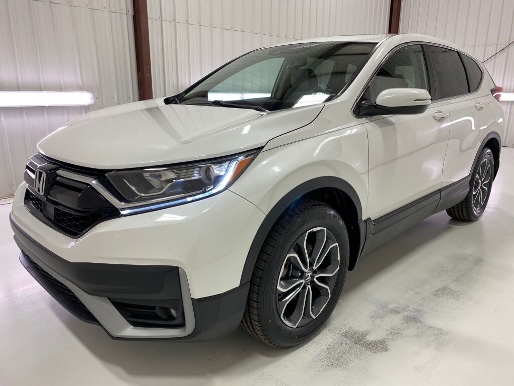 2020 Honda CR-V EX-L Platinum White Pearl at Honda North