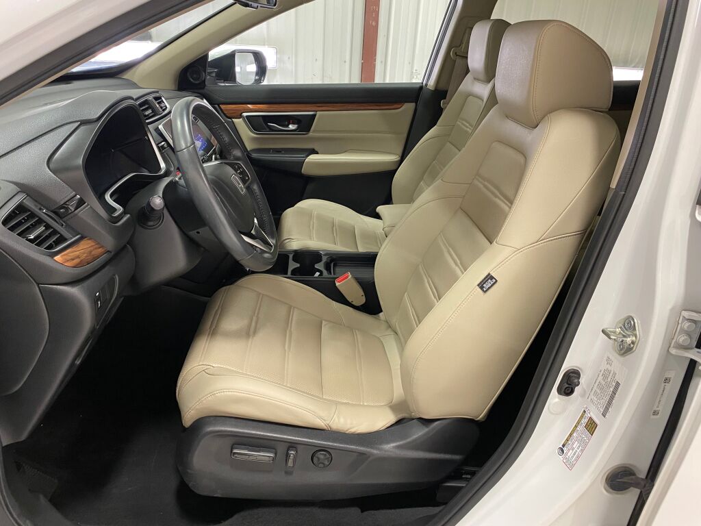2020 Honda CR-V EX-L Platinum White Pearl at Honda North