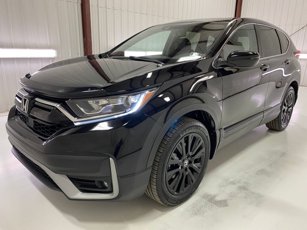 2021 Honda CR-V EX-L Crystal Black Pearl at Honda North