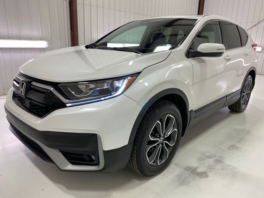 2020 Honda CR-V EX-L Platinum White Pearl at Honda North