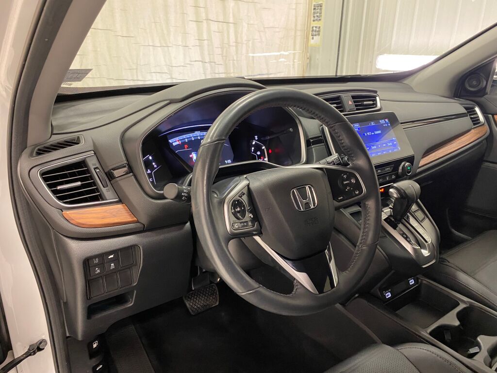 2020 Honda CR-V EX-L Platinum White Pearl at Honda North