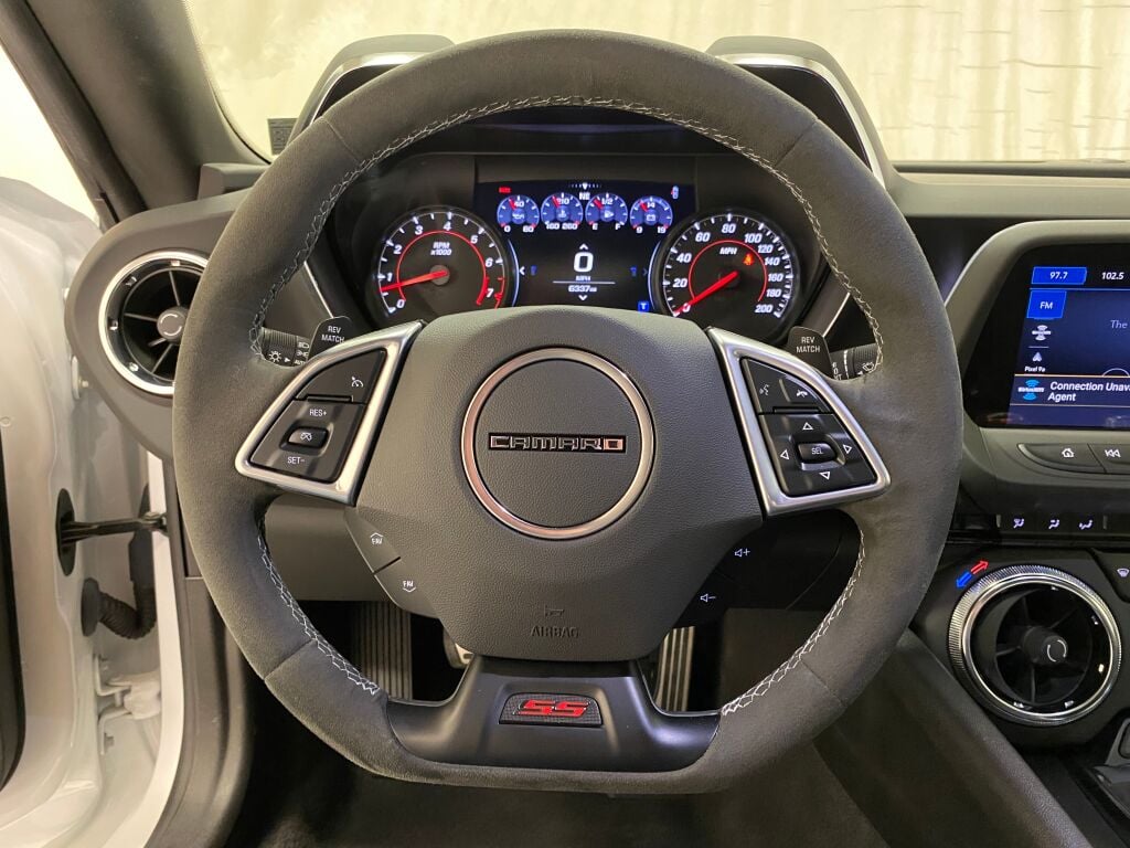 2021 Chevrolet Camaro SS w/ SS 1LE TRACK PERFORMANCE PKG. Summit White at Bob Ruth Ford