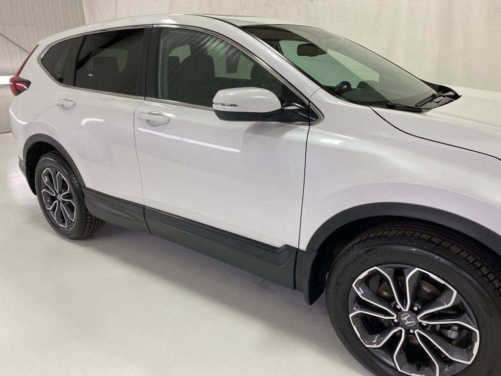 2020 Honda CR-V EX-L Platinum White Pearl at Honda North