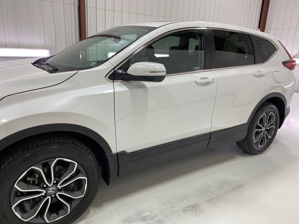 2020 Honda CR-V EX-L Platinum White Pearl at Honda North