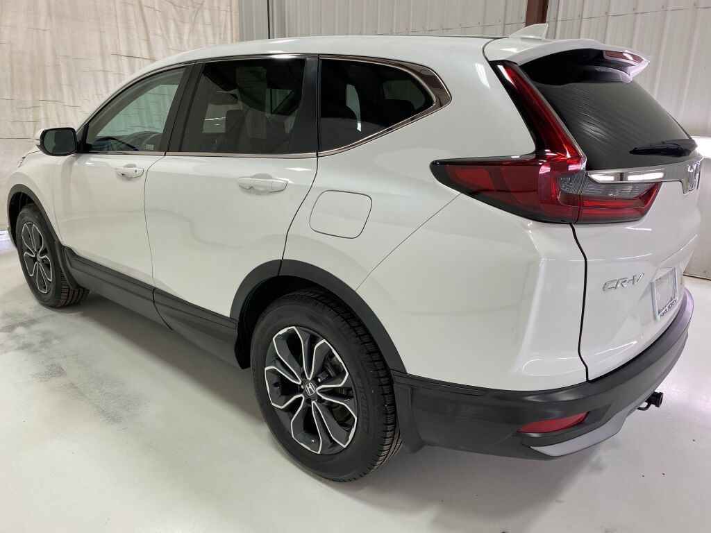 2020 Honda CR-V EX-L Platinum White Pearl at Honda North