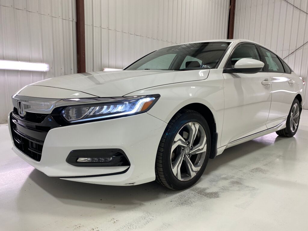 2020 Honda Accord EX Platinum White Pearl at Klick Lewis Buick Chevrolet