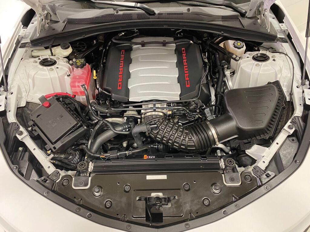 2021 Chevrolet Camaro SS w/ SS 1LE TRACK PERFORMANCE PKG. Summit White at Bob Ruth Ford