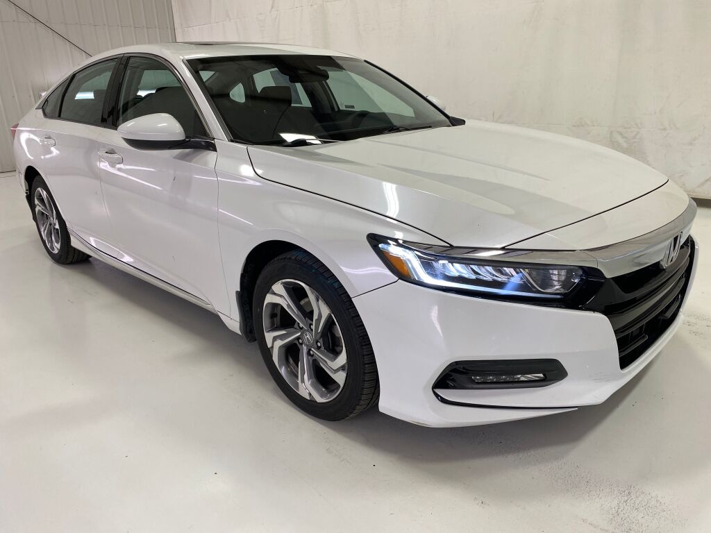 2020 Honda Accord EX Platinum White Pearl at Klick Lewis Buick Chevrolet
