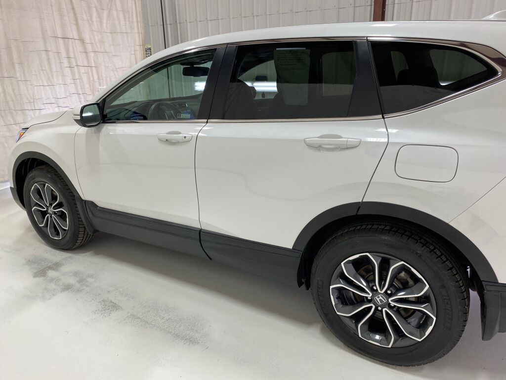 2020 Honda CR-V EX-L Platinum White Pearl at Honda North