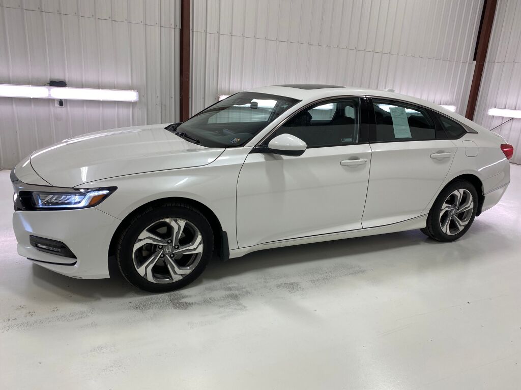 2020 Honda Accord EX Platinum White Pearl at Klick Lewis Buick Chevrolet