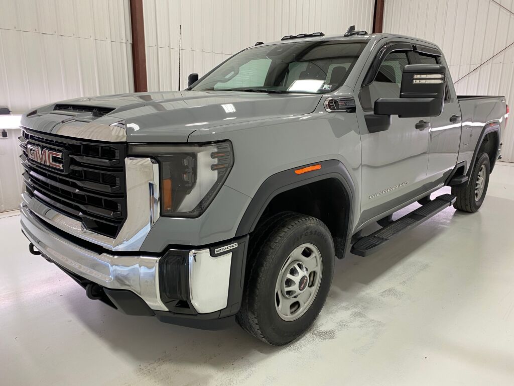 2024 GMC Sierra 2500HD Pro Thunderstorm Gray at Solomon Chevrolet