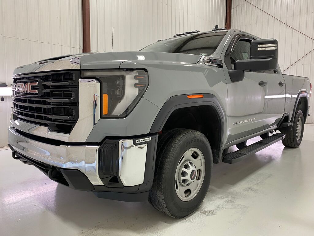 2024 GMC Sierra 2500HD Pro Thunderstorm Gray at Solomon Chevrolet