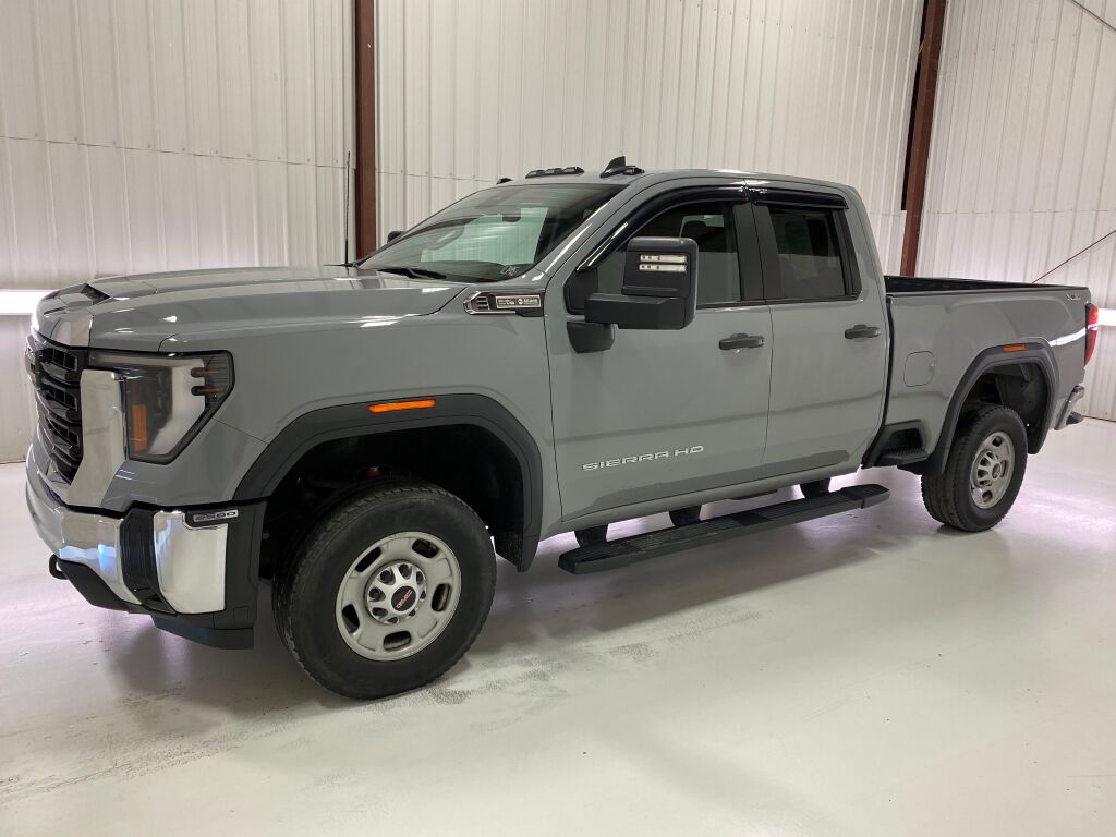 2024 GMC Sierra 2500HD Pro Thunderstorm Gray at Solomon Chevrolet