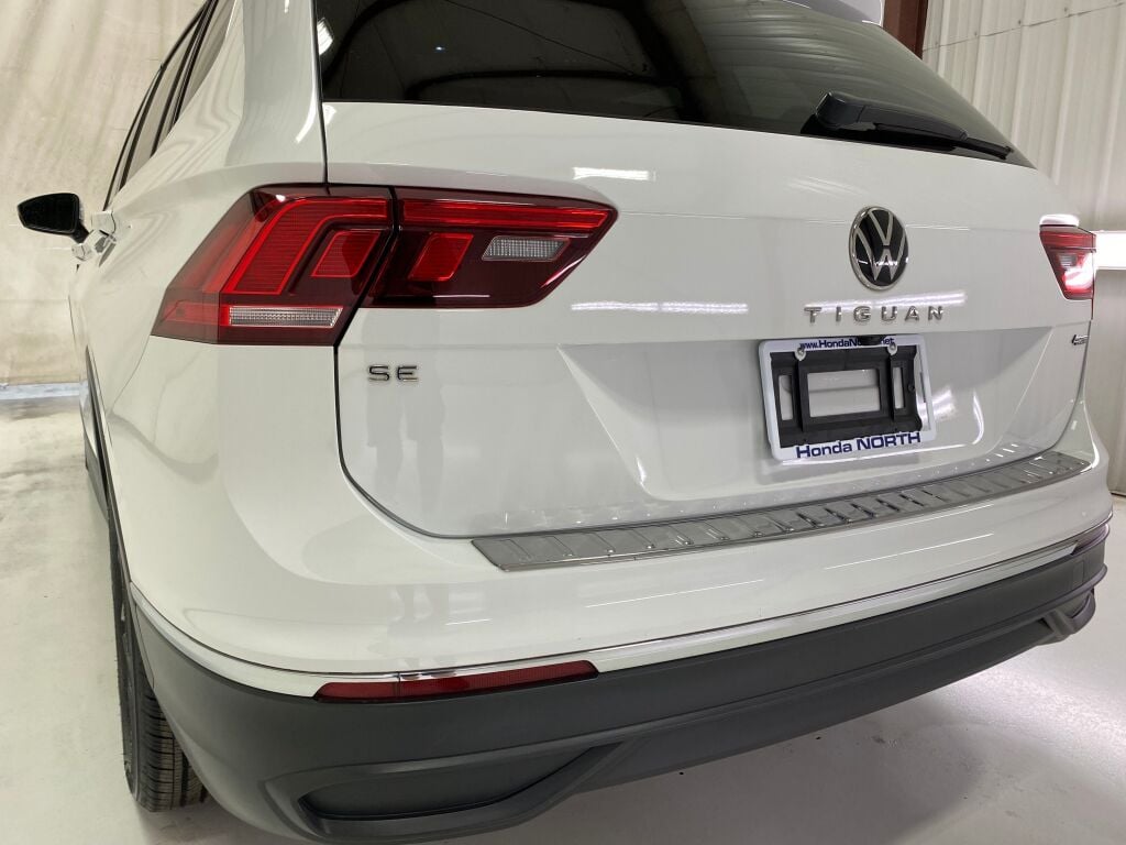 2022 Volkswagen Tiguan 2.0T SE Pure White at Sutliff Volkswagen
