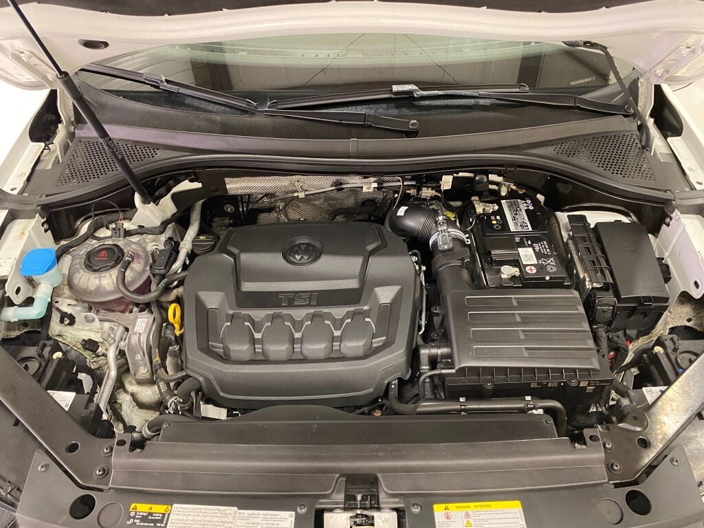 2022 Volkswagen Tiguan 2.0T SE Pure White at Sutliff Volkswagen