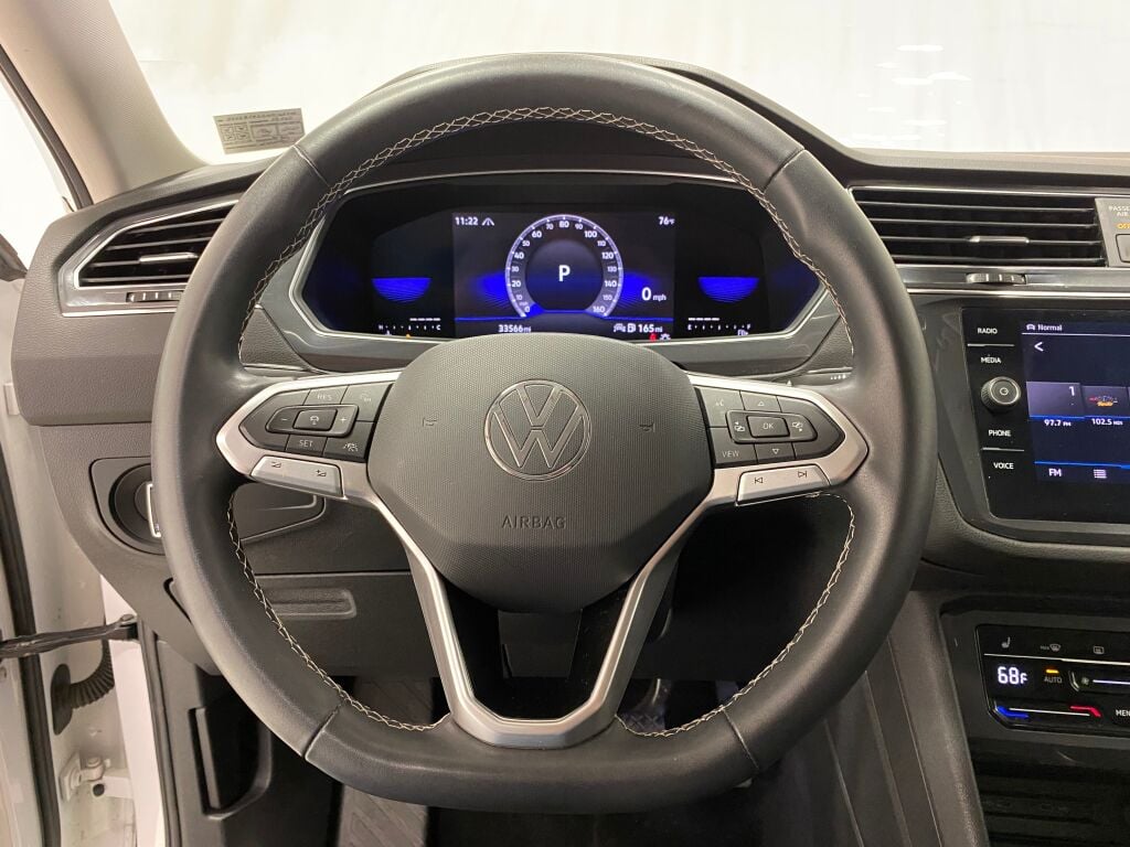 2022 Volkswagen Tiguan 2.0T SE Pure White at Sutliff Volkswagen