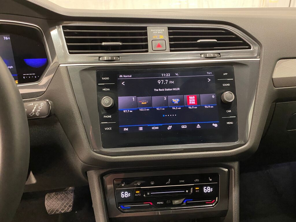 2022 Volkswagen Tiguan 2.0T SE Pure White at Sutliff Volkswagen