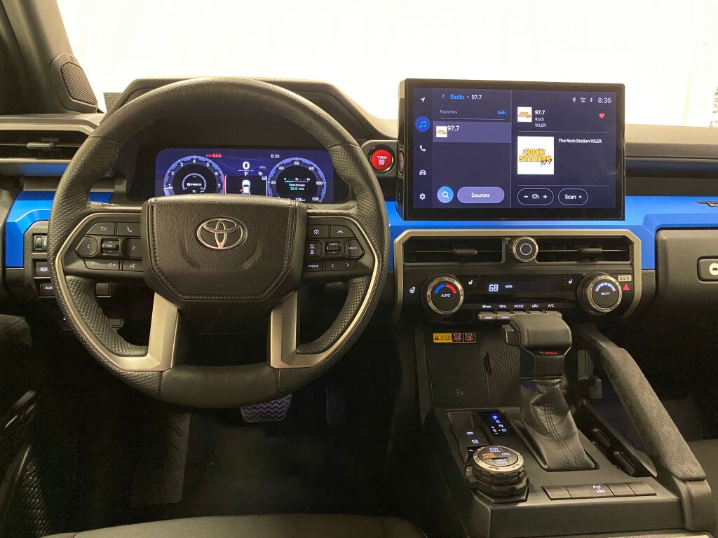 2024 Toyota Tacoma TRD Off-Road Blue Crush Metallic at South Hills Kia