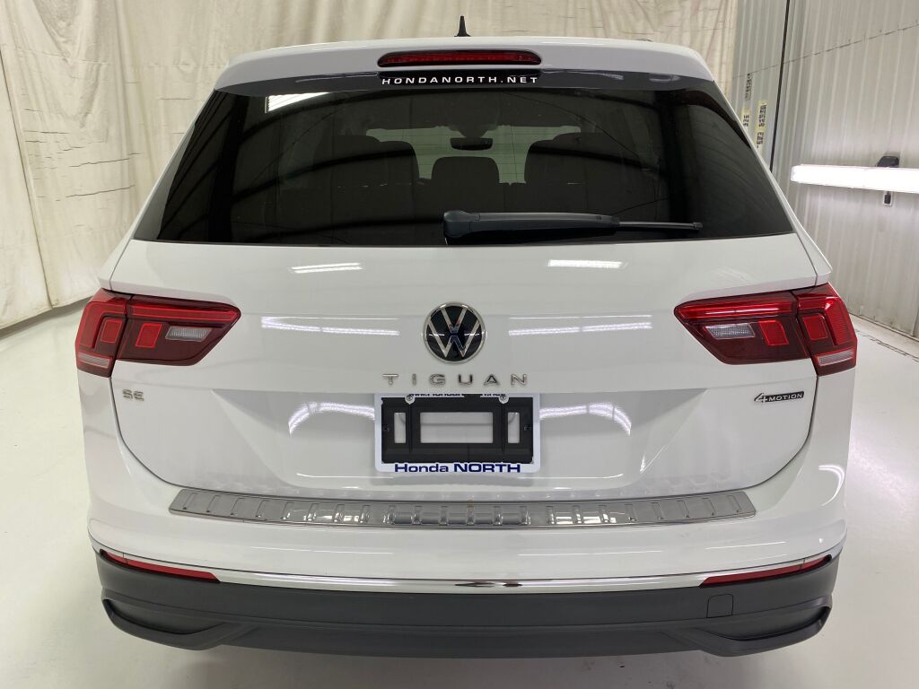 2022 Volkswagen Tiguan 2.0T SE Pure White at Sutliff Volkswagen