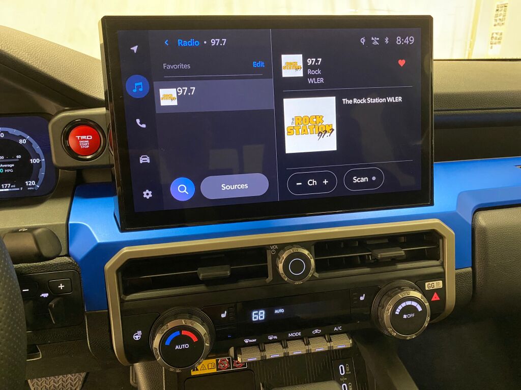 2024 Toyota Tacoma TRD Off-Road Blue Crush Metallic at South Hills Kia