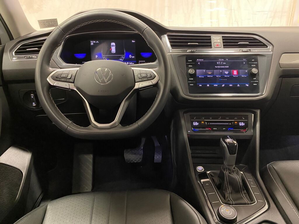 2022 Volkswagen Tiguan 2.0T SE Pure White at Sutliff Volkswagen