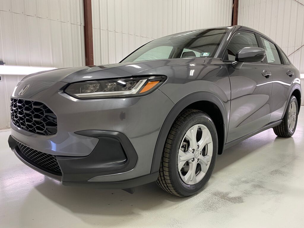 2023 Honda HR-V LX Modern Steel Metallic at Honda North