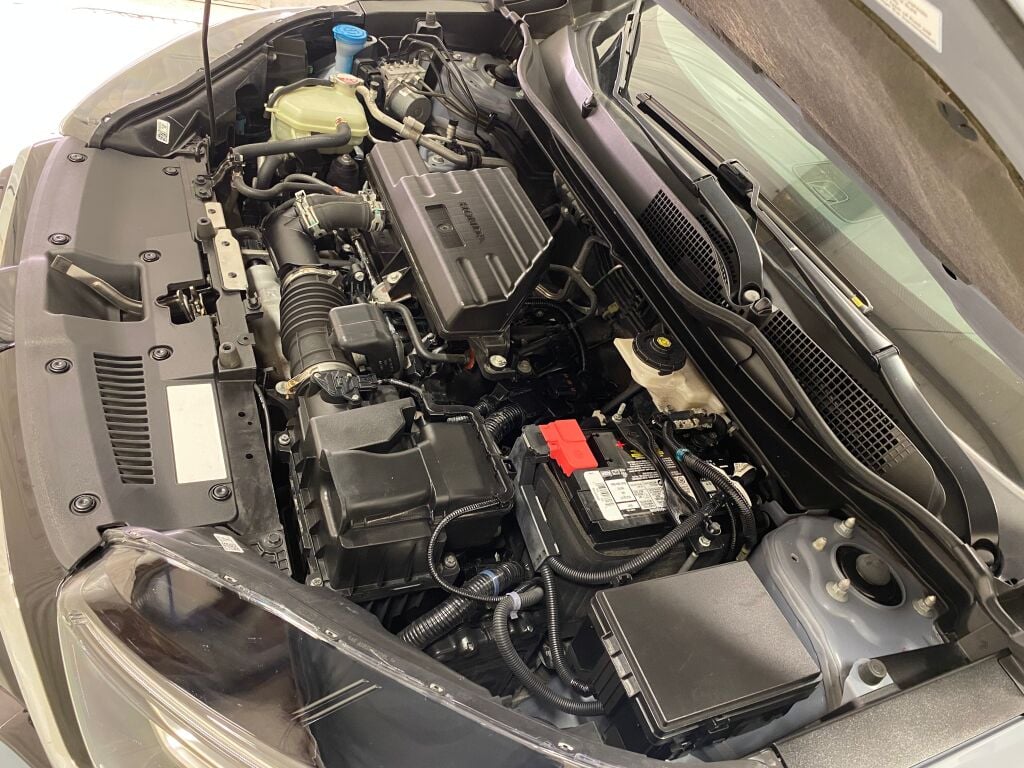 2022 Honda CR-V EX Sonic Gray Pearl at Honda North