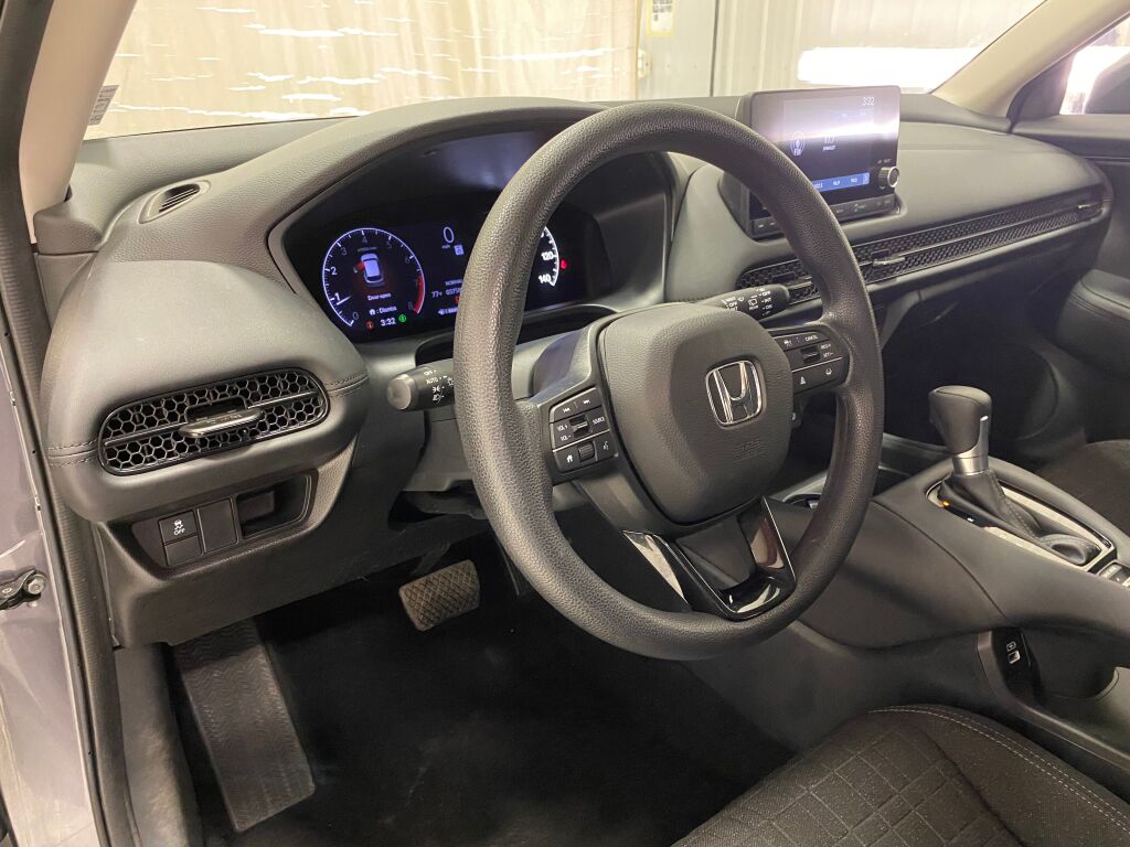 2023 Honda HR-V LX Modern Steel Metallic at Honda North