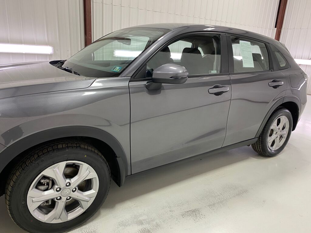 2023 Honda HR-V LX Modern Steel Metallic at Honda North