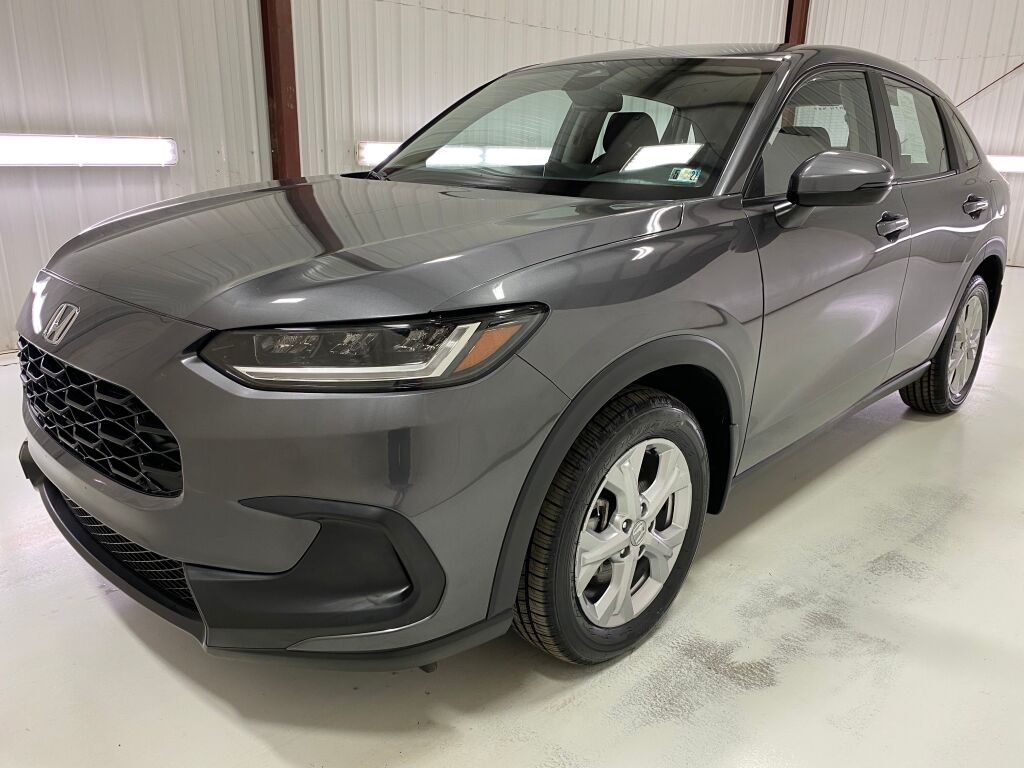2023 Honda HR-V LX Modern Steel Metallic at Honda North