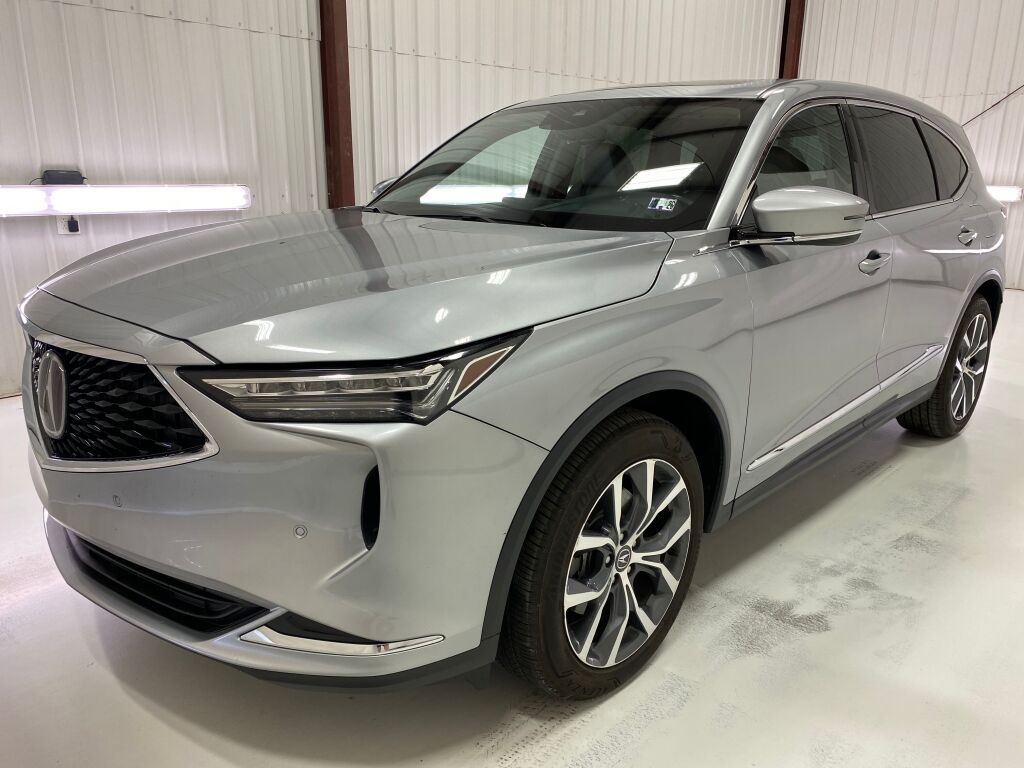 2022 Acura MDX Technology Lunar Silver Metallic at Spitzer Acura