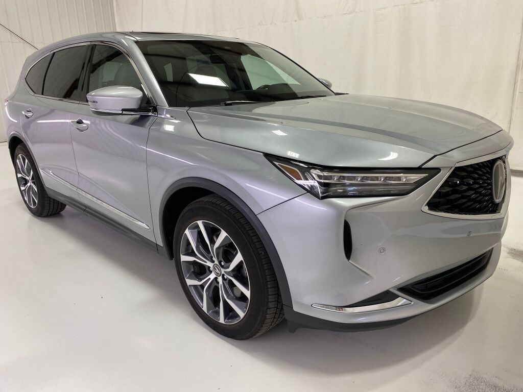 2022 Acura MDX Technology Lunar Silver Metallic at Spitzer Acura